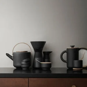 Stelton Theo Teapot, black