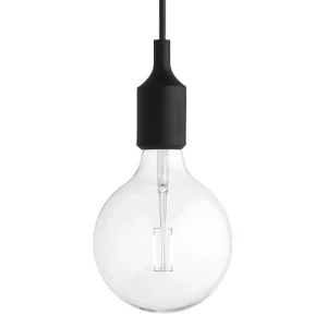 Muuto E27 LED Pendant, black