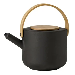 Stelton Theo Teapot, black