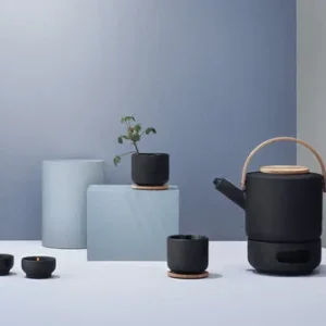 Stelton Theo Teapot, black