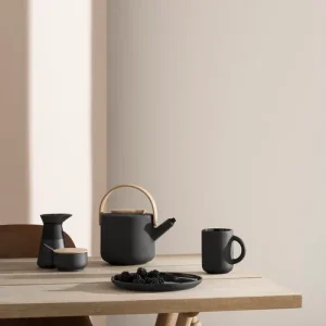 Stelton Theo Teapot, black