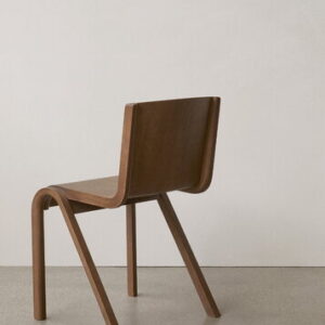 Ready Chair, red stained oak