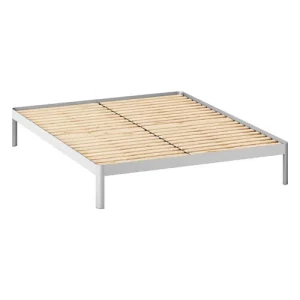 ReFramed Bed Frame with Slats, aluminium