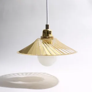 Fundamental Berlin Propeller Lamp Shade, 24 cm, brass