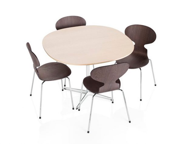 Fritz Hansen (フリッツ・ハンセン) Table Series Pedestal Base (4stars base、Supercircular)